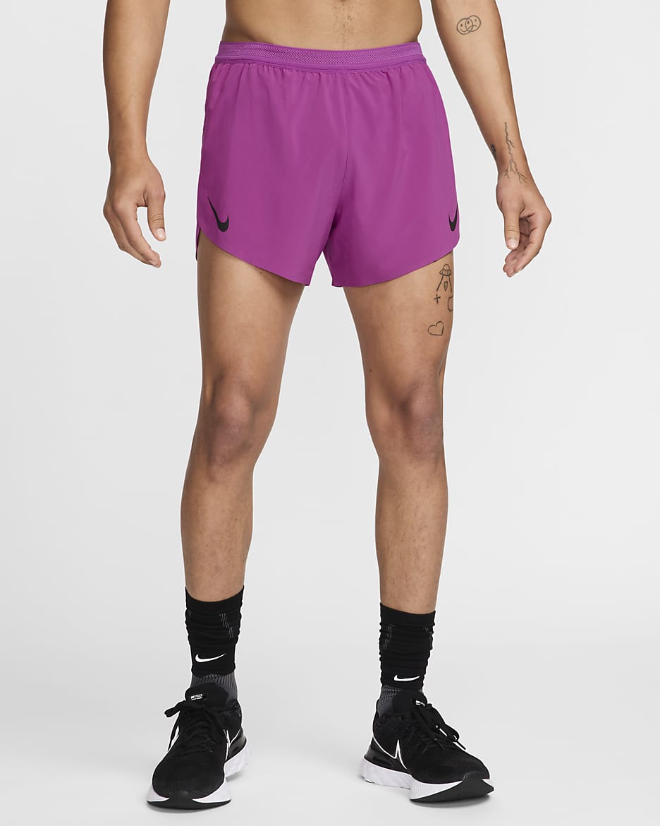 Nike AeroSwift Men s Dri FIT ADV 10cm approx. Brief Lined Running Shorts